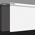 Various Roller Doors in Black Gray White for Home Use With Modern Design