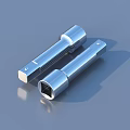 Chrome Plated Socket Wrenches As Essential Hardware Tools For Professionals