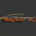 Violin Cartoon Violin Animation Violin Instrument String Western Instrument 3d model