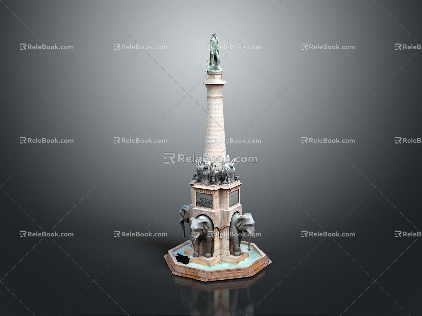 Temple Tower Stone Takatong Tower Ancient Remains Ancient Heritage Sites Ancient Heritage Sites Ruins 3d model