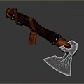 Tomahawk Axe Wooden Axe Handle Axe Mountain Axe Chopping Wood Axe Chopping Wood Axe Magic Axe 3d model
