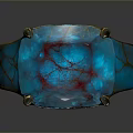 Elegant Gold Ring With Turquoise Gemstone As Stylish Jewelry Accessory