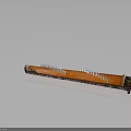 Traditional Chinese Guzheng Musical Instrument With Wooden Body White Strings And Decorative Edges