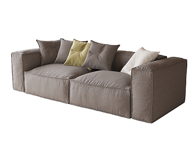 Modern double sofa model