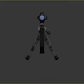 Modern Tactical Tan Sniper Rifle With Precision Scope And Bipod