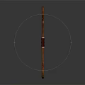 Traditional Wooden Archery Bow With Classic Design Polished Surface On Dark Background