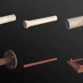 Sewer drainage pipe coil 3d model