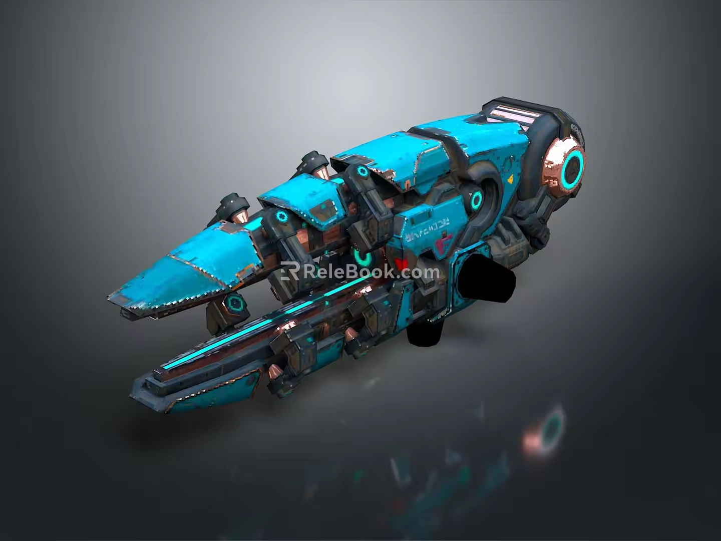 Science Fiction Firearms Next Generation Firearms Science Fiction Game Gun Game Firearms Game Gun Concept Gun Laser Gun 3d model