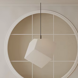 Modern chandelier 3d model