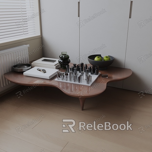 Modern coffee table model