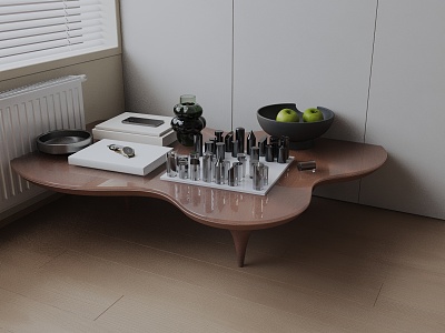 Modern coffee table model