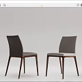 Modern Dining Chairs with Multiple Color Options Wooden Legs Contemporary Design