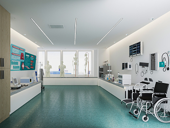 Medical Equipment Room Modern Medical Room 3d model