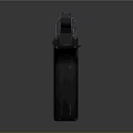 Modern HK Black Pistol With Sleek Metal Finish And Textured Grip