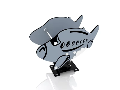 Modern Rocking Horse 3d model