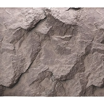 Natural Rock Texture Building Component With Rough Surface And Irregular Patterns 3d model