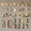 Modern Wall Lamps With Various Stylish Designs For Home Decoration 3d model