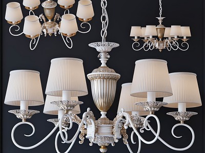 European Chandelier Lamps model