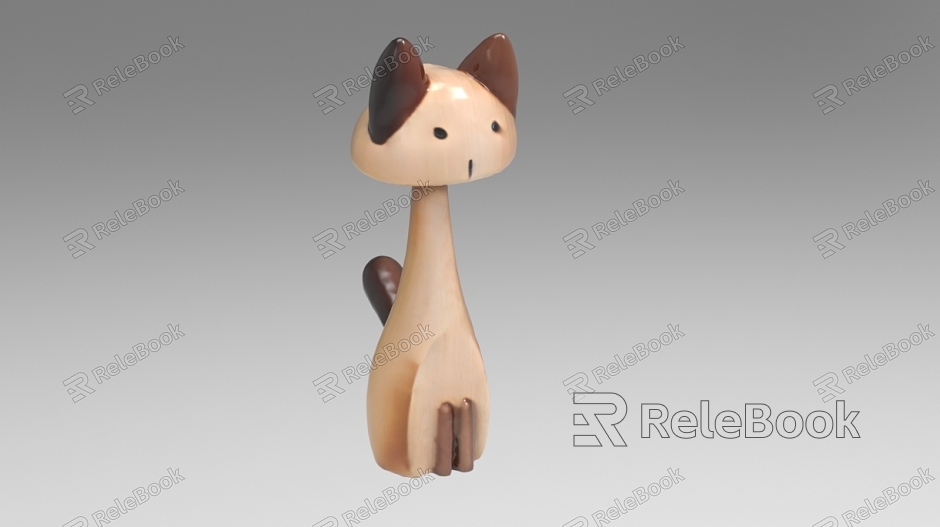 High-grade puppet solid wood modeling 552 model