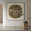 New Chinese Decorative Painting 3d model