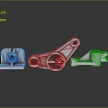 High Quality Metal Automotive Parts Featuring Structural Design and Mechanical Components