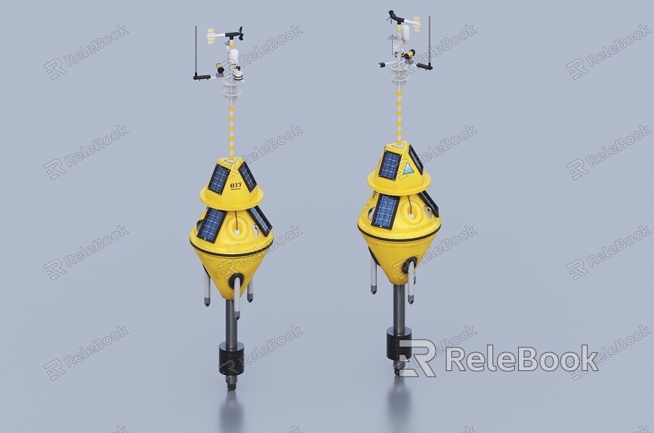 Buoy sea mark river mark navigation mark direction mark weather buoy safety mark model