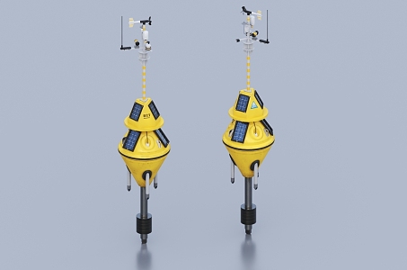 Buoy sea mark river mark navigation mark direction mark weather buoy safety mark 3d model