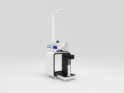 Modern medical equipment admission machine model