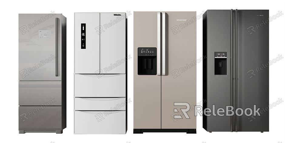 Modern refrigerator refrigerator combination model