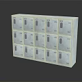 Metal Multi Tier Locker Cabinet Storage Solution For Office School Use
