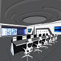 Command Control Room 3d model