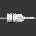 3D Rendered High Precision Automotive Gear Shaft Assembly With Metal Mechanical Structure