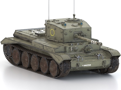 Cromwell Cruising Tank World War II Tank 3d model