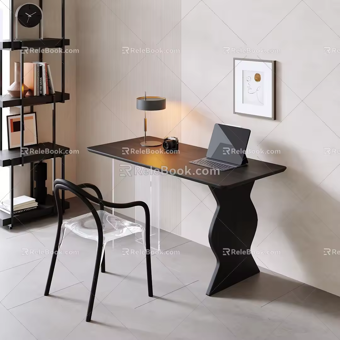 Desk table ornaments 3d model