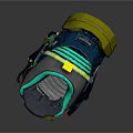 Futuristic Shoes With Neon Blue Yellow Green Accents And Multi Layered Sole Design