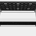 Grid Ceiling Square Ceiling Lv Fang Tong Tianhua Ceiling Wood Grid Ceiling Square Ceiling 3d model