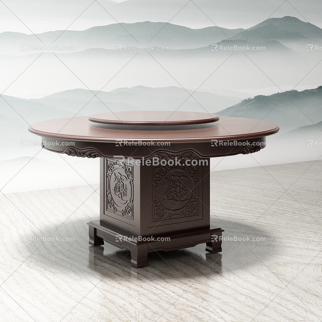 Chinese table 3d model