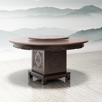 Chinese table 3d model