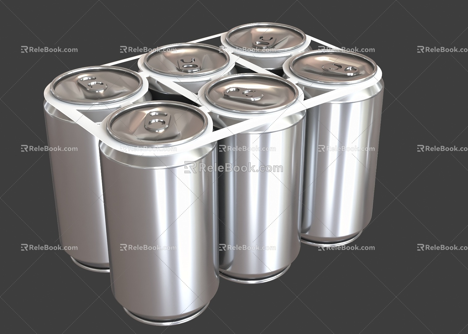 Coke cans, soda cans, beverage cans, Coke cans, soda cans, Coca-Cola cans model