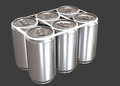 Coke cans, soda cans, beverage cans, Coke cans, soda cans, Coca-Cola cans 3d model