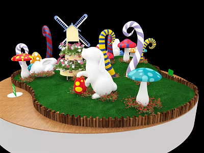 Modern Beauty Chen Easter Beauty Chen 3d model