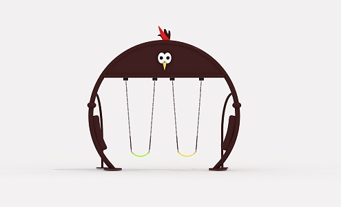 Modern Zodiac Swing Chicken 3d model