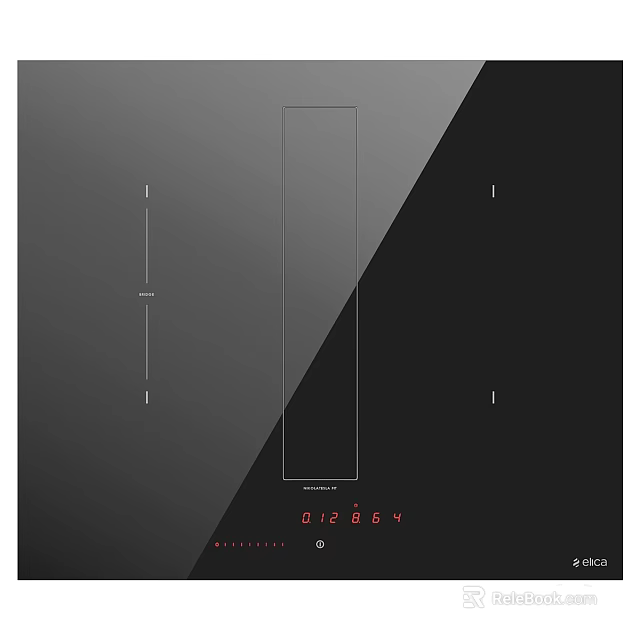 Innovative Modern Kitchenware With Digital Display And Sleek Black Grey Design 3d model