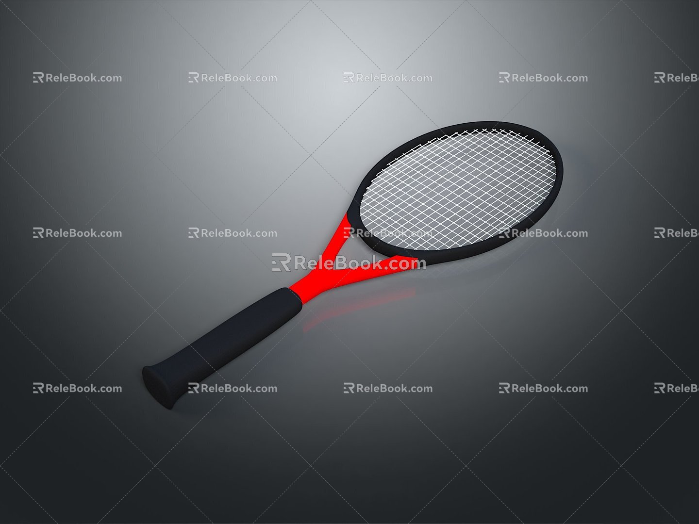 tennis racket tennis racket cover badminton racket cover racket sports goods sports goods 3d model