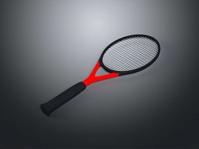 tennis racket tennis racket cover badminton racket cover racket sports goods sports goods 3d model