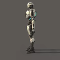 Robot Terminator Future Man AI Intelligence Samuel Hayden Resilient Evil Destroyer Spirit Transporter Super Realistic High Precision Movie and TV Level 3d model