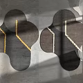 Modern Carpet Minimal Carpet 3d model