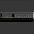Vintage Electronic Radio With Analog Display And Tuning Controls