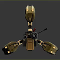 Mech tank mech insect mech spider crab machine crab mechanical crab mech crab 3d model