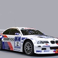 BMW Car Racing Sedan 3d model